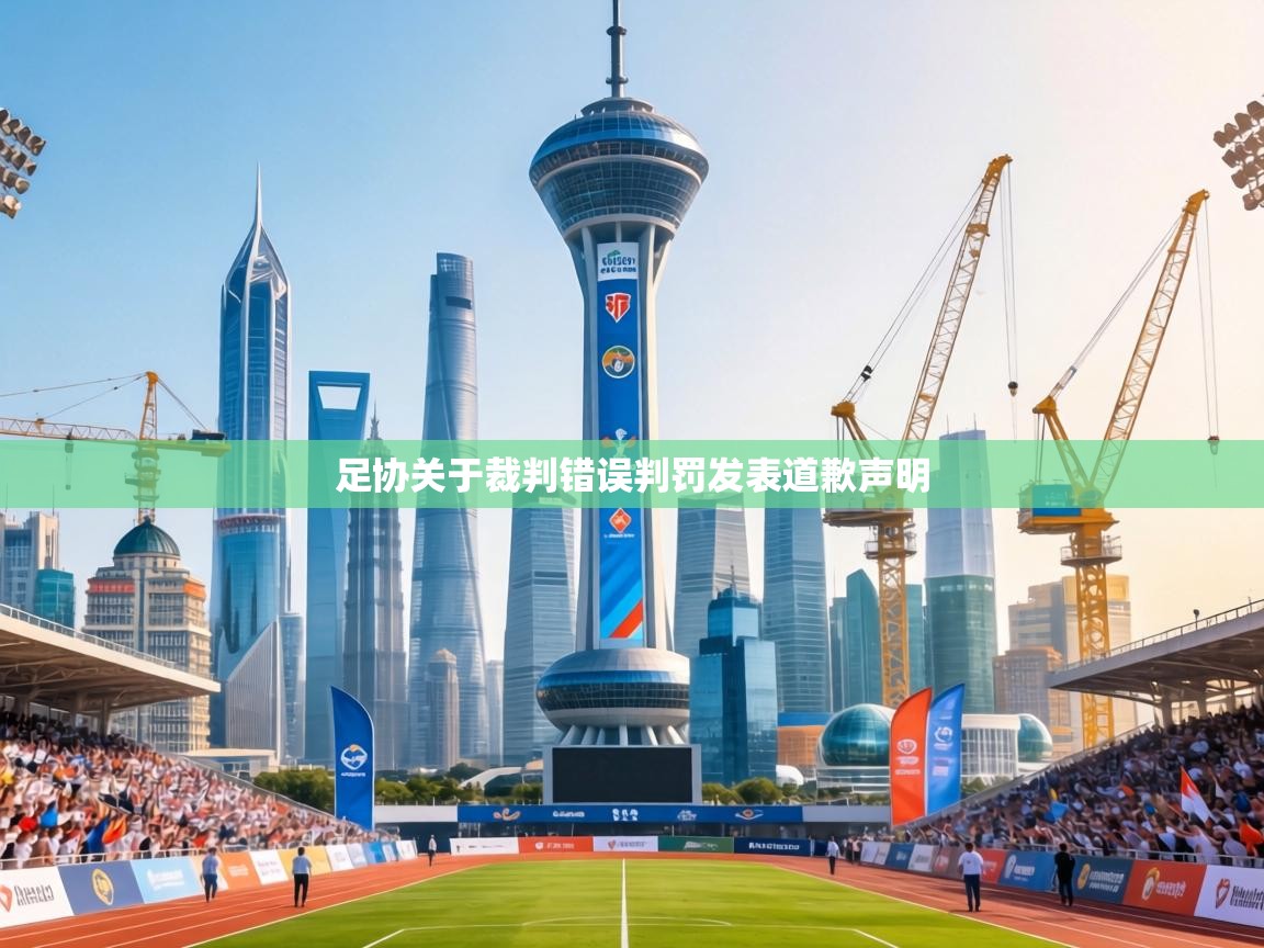 足协关于裁判错误判罚发表道歉声明  第1张